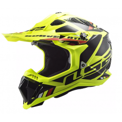 Kask firmy LS2 model Subverter Stomp Yellow Black